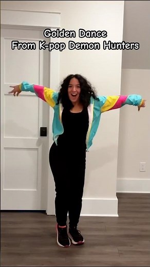 Learn how to do the Golden dance from Kpop Demon Hunters movie! Tutorial coming this week! ✨#golden