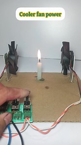 1.7M views · 6K reactions | Dc cooler fan power #tech #experimnent #electricproject #diy | The magic project | Facebook