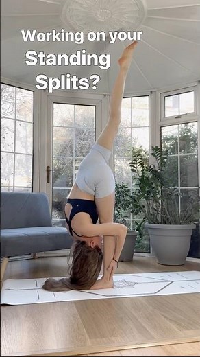 Before You Try Standing Splits, Practice These 3 Poses #split #yogapose #yoga #flexibility