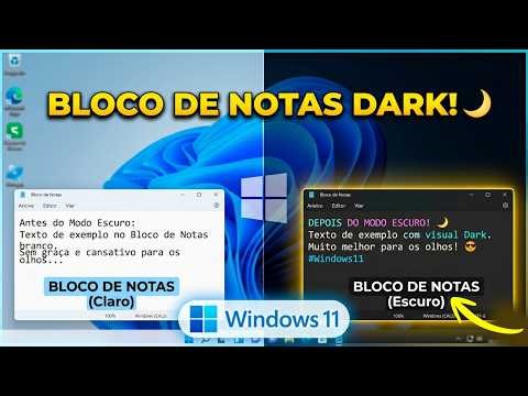 [STEP BY STEP] Give your Notepad a dark theme in Windows 11