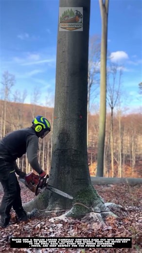 **Precision Tree Felling in Action**