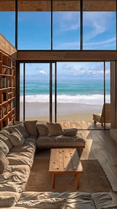 Luxury Living Room Modern Architecture Beach Stock Footage Video (100% Royalty-free) 3488117511 | Shutterstock