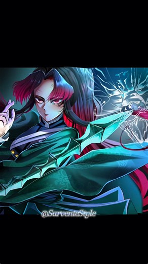 Fanart of Demon slayer oc @KoreanDanii (NOT MY OC)