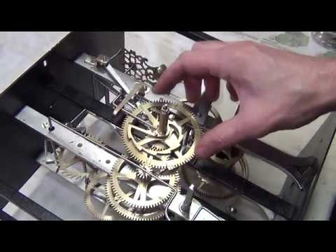 Restauration d'une horloge Comtoise à double sonnerie