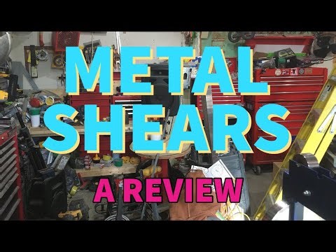 Harbor Freight Metal Cutting Shears Review - After Actual Use