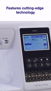Brother SE700 Sewing and Embroidery Machine, Wireless LAN, 8 included Ft