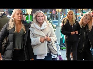 🇫🇮 Finnish Girls Before Midnight 4K Helsinki-Finland HDR | Nightlife Beauties (Part 1)