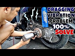 CVT CLEANING DRAGGING OR VIBRATION PROBLEM MIO i125