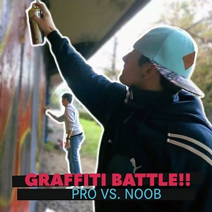 142K views · 2.2K reactions | Pro VS Beginner Graffiti Artist: Spray Paint Contest  | DokeTV | Facebook