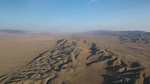 San Andreas Fault from above (raw) The San Andreas Fault is a...