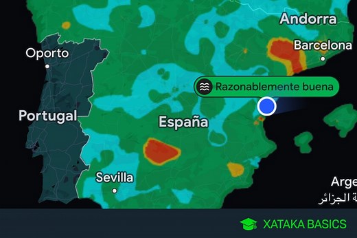Cómo ver la calidad del aire y la temperatura con Google Maps