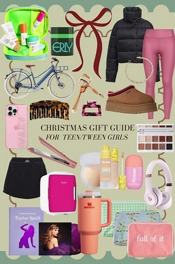 CHRISTMAS GIFT GUIDE: FOR TEEN/TWEEN GIRLS