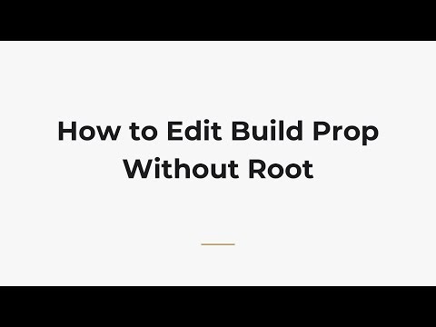 How to Edit Build Prop Without Root