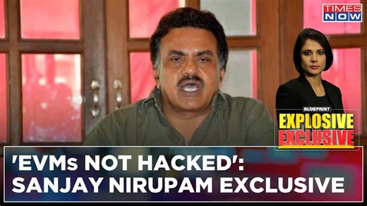 EVM 'Hacking' Row: Shiv Sena's Sanjay Nirupam Exclusive On Claims, Chaos & Contradictions| Blueprint