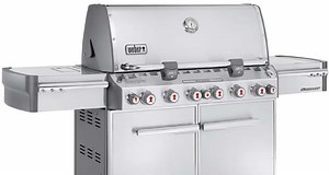 Weber Summit S-670 Gas Grill Review | S670 Best on Sale Prices for Stainless Steel Silver lp Liquid Propane and Natural Gas S-670 bbq grills with a look at covers griddles and rotisserie parts