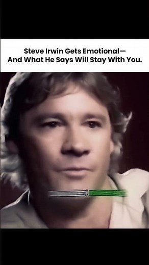 What Steve Irwin Said About His Real Life Goal #successmindset #billionaire #money #shorts