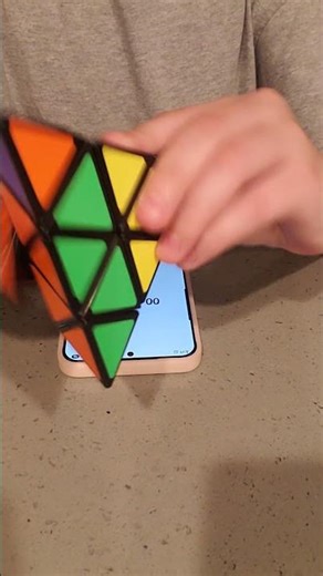 I got a new pyraminx record solve!! #pyraminx #rubixcube