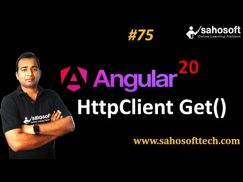 HttpClient get in Angular 20 | Httpclient in Angular | Sahosoft