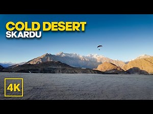 Cold Desert | Walking Tour in 4K | Skardu Tour | North Pakistan