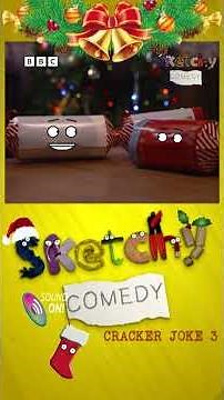 Christmas Cracker Jokes | Sketchy Comedy | CBBC