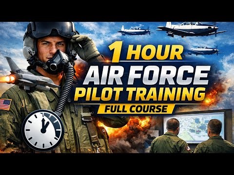 How US Air Force Trains Fighter Pilots | 6 mins shorts and brief Training Explained