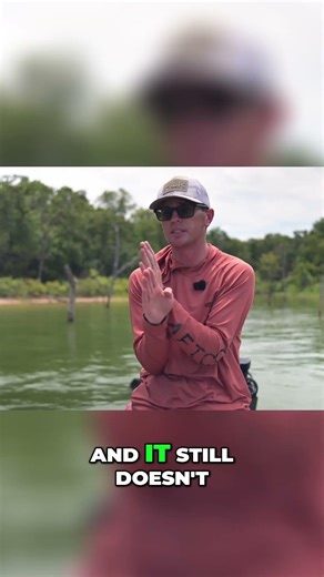 How Casting Past an Object Affects Bait #shorts