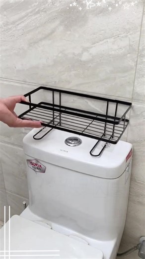 #fyp #tiktok #goodthings #马桶置物架#好物分享 This shelf above the toilet in the bathroom is a great way to store bathroom supplies.