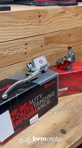 Someone’s getting a powerful front brake with this powerhouse setup! 💪🔥 #trials #braktec #brembo #trials #custombuild #trialshop #moto #offroad #beta #sherco #trs #vertigo #oset | bvm-moto