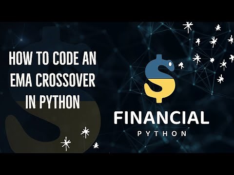 How to code an EMA crossover in Python