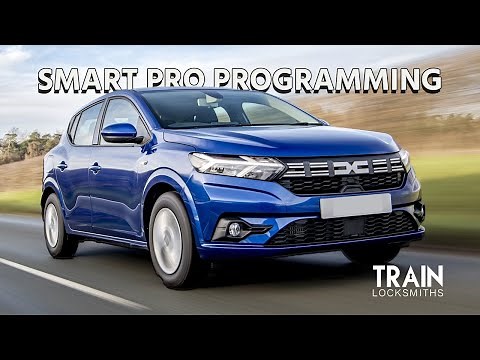 DACIA SANDERO 2014 REMOTE KEY PROGRAMMING USING SMART PRO KEY PROGRAMMER | STEP-BY-STEP GUIDE