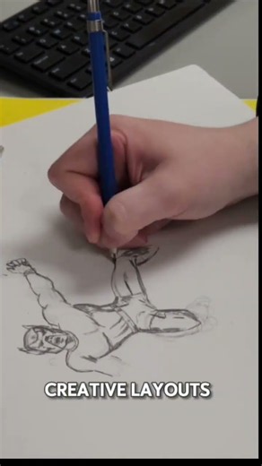 Recreating Jack Kirby Art | The King of Comics #Shorts