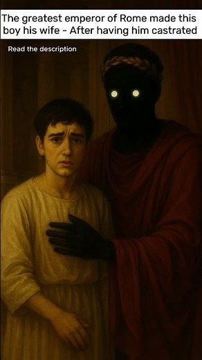 This boy was castrated and married to Emperor Nero #darkhistory #bedtimehistory #hiddenhistory