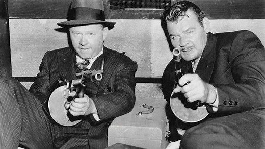 Baby Face Nelson 1957 - Mickey Rooney, Carolyn Jones, Leo Gordon, Cedric Hardwicke, Jack Elam, Elisha Cook Jr.