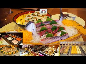食べ放題！【観光ホテルの人気バイキング】房総半島【南海荘】67品食べた！アド街で紹介の宿！千葉・南房総