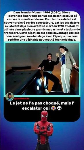 Steve Trevor Est Impressionné Par… un Escalator 😭💀 | Wonder Woman 1984 (2020)