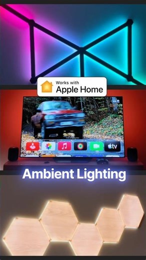 Level up your Apple Home lighting with one simple upgrade: ambient lighting. #applehome