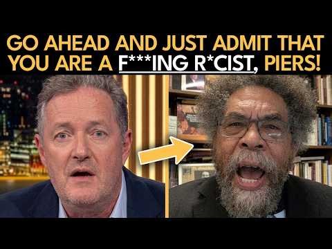 Dr. Cornel West EXPOSES Piers Morgan MAGA Hypocrisy On His OWN SHOW