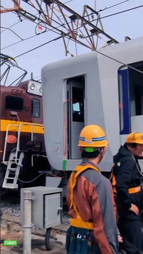 90000系 非常ブレーキ 制動試験 デキ303 甲種輸送 秩父鉄道