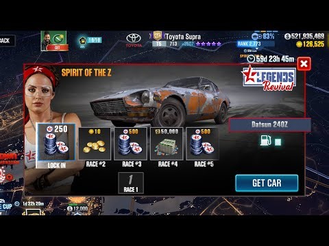 CSR2 | Legends Revival | Datsun 240Z | Spirit of the Z | Races 1 - 21 |