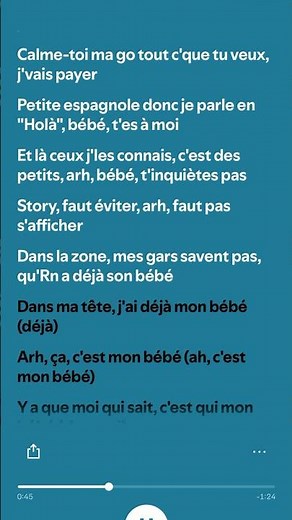 RnBoi - Mon bébé [ Lyrics ] #rnboi #monbebe #fyp #lyrics #music