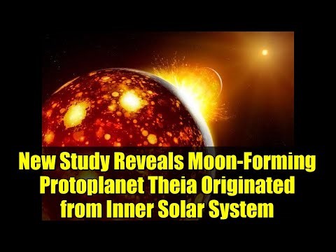 New Study Reveals Moon-Forming Protoplanet Theia Originated from Inner Solar System