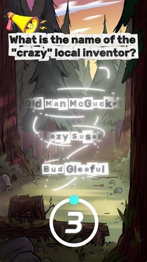 🌲 Gravity Falls Quiz 4 #shorts #gravity #gravityfalls #quiz #disney #dipper #mabel #animation