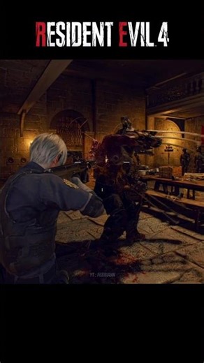 AUG HBAR vs Garrador | Resident Evil 4 Remake - Professional Difficulty