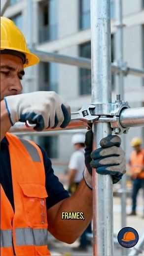 What Is Scaffolding? Explained in 40 Seconds #Scaffolding #ScaffoldSafety #WorkAtHeight #hse #ohs