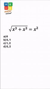 Only 1 in 10 people get both solutions to this equation! 😱