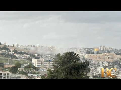 Missile strikes near Temple Mount as Iran targets Jerusalem
