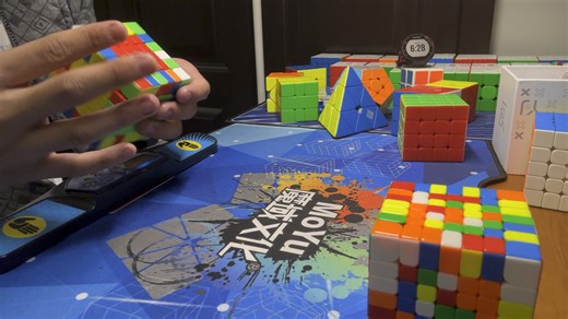 全速拧项目连拧sub13 pb：12：51