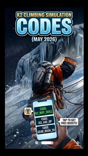 These K2 Climbing Simulation Codes actually work! #roblox #codes #shorts