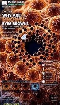 Who Painted Your Eyes? 👁️🧬 The Hidden Science Behind Eye Color | Anatomy Insi