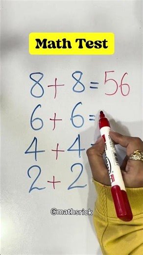 Easy Math Test📚✅ #math #mathchallenge #knowledge #iqtest